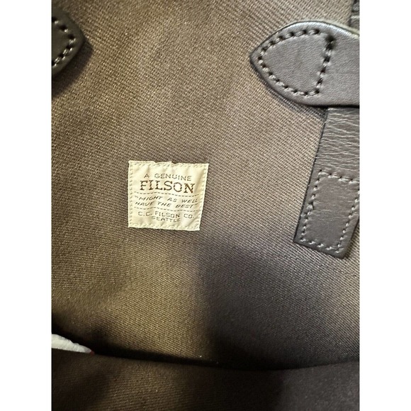 Filson Brown Tote Bag - Picture 7 of 7